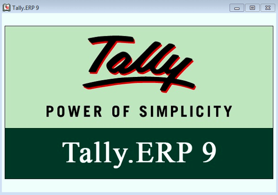 TALLY ERP 9